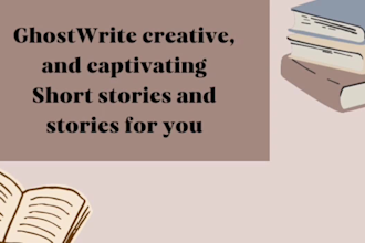 be your creative short stories ghostwriter