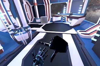 develop a VR app in unity for training and simulation