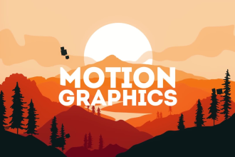 create you motion graphic visuals for youtube