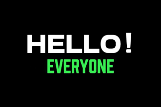 create amazing kinetic typography videos in 24 hours