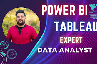 make amazing dashboards in power bi or tableau