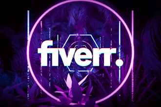 design custom dj visuals vj loop and logo animation
