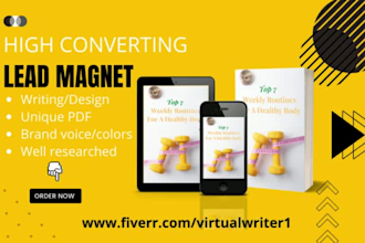 create a lead magnet for your target audience