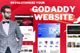 elevate your godaddy, hostinger, or namecheap website with stunning design