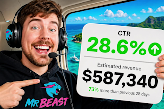 create viral and eye catchy youtube thumbnails