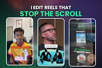 be your talking head instagram reel editor tik tok editor for personal brands