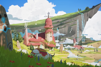 design stylized and low poly unity 3d game environment