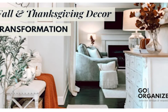 be you interior decorator for thanksgiving and fall season