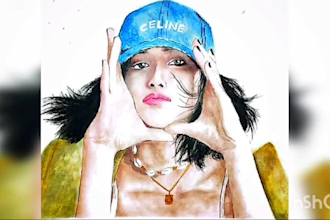 paint your picture by hand