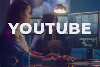 do professional youtube video editing within 24 hours