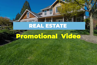 do professional real estate video editing in 24 hours