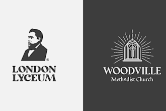 create vintage, classic, retro, hand drawn logo and branding