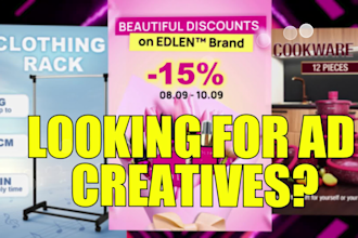 do graphic design ad creatives and banners