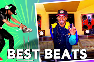 make pro custom beat any genre trap, rap, rnb, pop in 24hrs