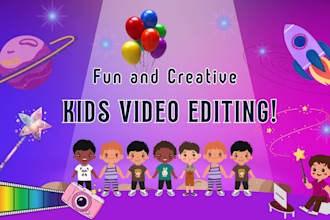 do kids youtube learning video editing with motion graphics