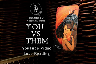 provide a you vs them video tarot reading within 24h