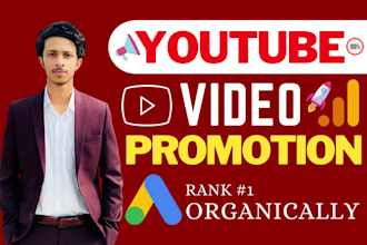 do organic youtube video promotion with SEO