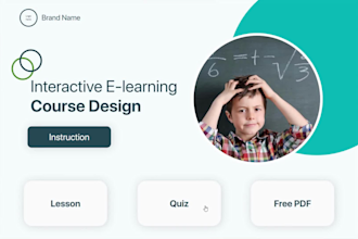 design elearning course with interactive features in articulate storyline 360