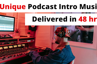 create professional intro music for your podcast