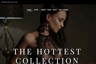 design a streetwear shopify website store y2k clothing dropshipping store design