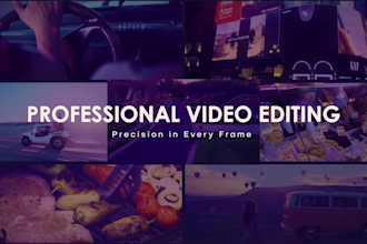 do professional youtube video editing within 24 hours