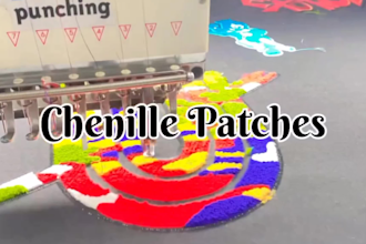 do custom iron on embroidery and chenille patches deliver at your doorstep