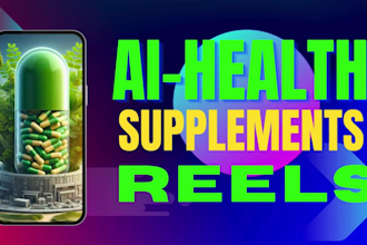ai reels for health, supplement, instagram  reel, and tiktok