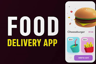 develop restaurant food delivery app website