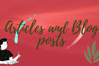 write amazing blogs and reviews