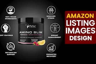 design high converting amazon product listing images infographics and lifestyle