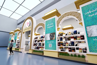 make 3d custom   stand, kiosks or event stage backdrops