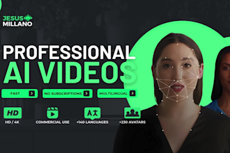 create professional ai videos with realistic virtual presenters