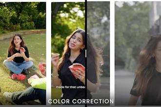do color grading and color correction with davinci resolve