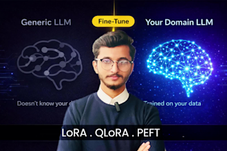 fine tune llms with lora qlora and peft for your domain or business