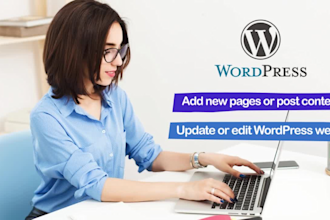 update, edit, fix or customize wordpress website urgently