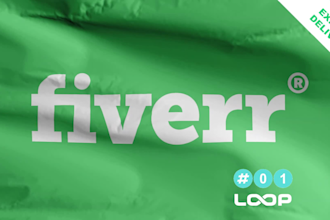 create waving flag animation with your logo, text, image