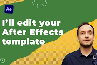 edit any videohive envato motion array after effects template