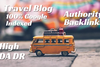 publish pure travel guest post with a dofollow backlink