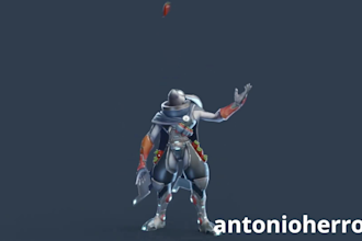 create stylized 3d character modeling for games and animation