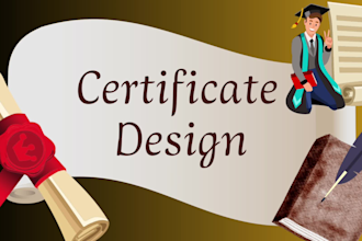 do express custom certificate design your diplomas and awards in just 24hrs