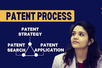 guide you through the patent process and discuss strategy for patent filing