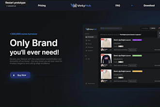design mobile app website UI UX, landing page animate prototype in figma