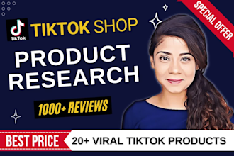 do tiktok shop product research get viral products now