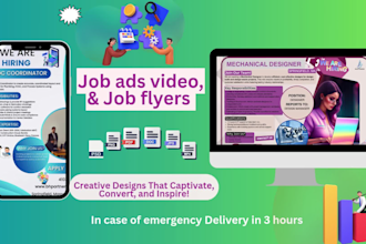 create a video post to promote job vacancies and hiring