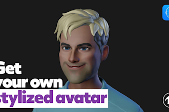 model and rig a professional 3d vtuber avatar