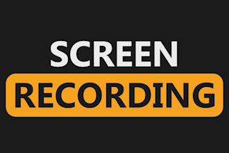 do screen recording an online webinar, event, conference, course