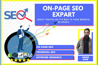 do on page SEO to increase your website traffic organically
