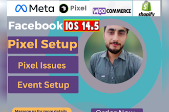 fix , setup meta facebook pixel ios 14 conversion API for ecommerce tracking