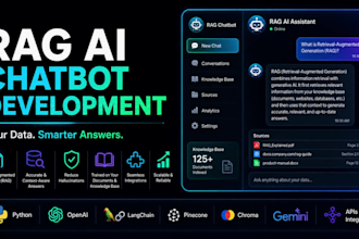 build a professional rag based ai chatbot