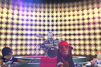 create an animated music video with a band